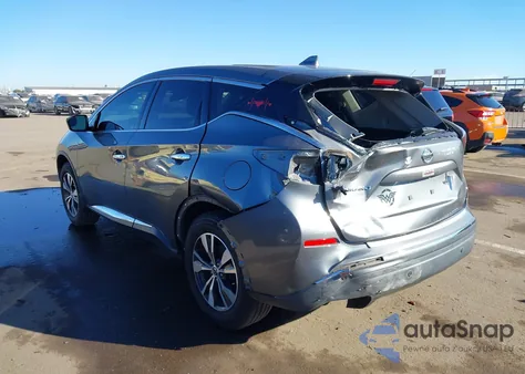 2020 Nissan Murano S Fwd z USA, uszkodzony, nr VIN 5N1AZ2AJ6LN168645